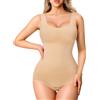 Gotoly Body Contenitivo Donna Shapewear Bodysuit Pancia Piatta Guaina Contenitiva Intimo Snellente Shaper Senza Cuciture