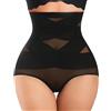 Gotoly Guaina Contenitiva Donna Pancia Piatta Intimo Contenitivo Modellante Pancera Contenitiva Snellente Mutande Pancera Contenitive Senza Cuciture (Nero, XL)