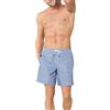 Goldenpoint Uomo Costume da Bagno Fantasia Geometrica, Boxer Lunghezza Media con Vita Elasticata e Coulisse Regolabile con Tasche Laterali in Fantasia Geometrica