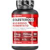 Vitastrong. Riso Rosso Fermentato Colesterolo Vitastrong, 2,9 mg di Monacolina K, Integratori Colesterolo con CoQ10, Caigua, γ-Oryzanol, Policosanolo, e Cromo, 90 Compresse Riso Rosso Fermentato (Red Yeast Rice)