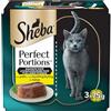 Sheba Perfect Portions Paté con Pollo (8 Confezioni da 3x75g)