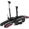 Thule Epos Piattaforma Gancio Traino Portabici Pieghevole Black, 2 bikes