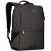 WENGER Zaino Porta PC MX Reloaded con Tasca per Tablet fino a 10", Notebook 14", 17 l, Uomo Donna, Ufficio Università Scuola Viaggi, Grigio, 611643