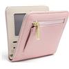 Pomelo Best Portafoglio da Donna Piccolo, Portafogli con Blocco RFID, Mini Portafoglio in Pelle PU, Design Elegante Stampa, Leggero e Pratico per la Vita Quotidiana e Viaggi (Tasca rosa)