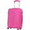 CABIN GO 5585 Valigia Trolley rigido in ABS grande valigia con ruote, 55x37x20, Bagaglio a Mano Ultra Leggero in ABS con Chiusura a combinazione