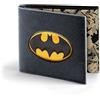 KARACTERMANIA Batman Batsignal-Portafoglio da Uomo, Nero, 12 x 12 cm