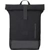 Johnny Urban Zaino Porta PC Donna e Uomo Nero - Adam Medium - Rolltop per Lavoro Viaggio Università - Scomparto per Laptop 15.6 Pollici - Idrorepellente