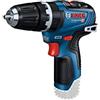 Bosch Professional 12V System Trapano-avvitatore con Percussione a Batteria GSB 12V-35, Batteria e Caricabatteria non Include, in Scatola di Cartone