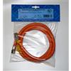 GOK Tubo flessibile per gas GOK 150 cm, 2 raccordi G 1/4 sinistrorsi