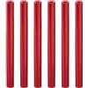 PATIKIL 6pz Distanziali Alluminio M3 Distanziali Metallici M3 Alluminio 3mm ID x 6mm OD x 70mm L Distanziali Filettati per Viti Standoff Rotondi per Auto Rc Droni Schede Madri Rosso