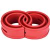 KIMISS Kit booster prestazioni 2 pezzi Tamponeammortizzatore auto rosso Cuscino paraurti a molla Tipo A Sospensione Fermo ammortizzatore