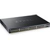 Zyxel 48-port PoE Gigabit Nebula Cloud Managed/L3 Switch di accesso, 40 x PoE+ & 10 x PoE++ @960W, 6 10G Uplink (2 Copper/4 SFP+) [XGS2220-54FP]