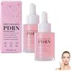 HOUKUNKA Siero al peptide rosa Pdrn, salmone PDRN, siero antietà con collagene, siero illuminante rosa, idratazione intensa e nutrimento rassodante, rapido assorbimento per tutti i tipi di pelle (2PCS)