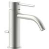Rubinetteria Paffoni Light rubinetto lavabo monoleva con piletta finitura Steel looking codice prod: LIG075ST