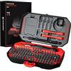 EZARC Set Cacciaviti Magnetici e Attrezzi di Precisione, 145 in 1 Professionali, Kit Riparazione per Cellulari, Orologio, Tablet, PC, Laptop, Occhiali, etc