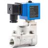 U.S. Solid Valvola solenoide ad alta pressione - 1/2" 100 bar in acciaio inox 24 V DC ad alta pressione elettrovalvola ad alta temperatura, -60 - 120 °C