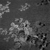 VEELIKE Carta da Parati Nera Carta Adesiva Fiori Rose Goffrata Pellicola Adesiva Nero Testurizzata 40cm × 300cm Rivestimento Adesivo per Mobili Decorazioni Camera da Letto Soggiorno Bagno Rimovibile