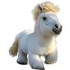 Generic Giocattolo di peluche di peluche - morbido animale pony interattivo, suoni di movimento realistici | Giocattolo elettronico di cavallo educativo con azione a piedi, Lifelikes Pet Companion For Girls