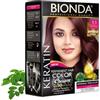 Bendida BIONDA Professional Tinta Capelli 5.5 Mogano 200 ml Cheratina