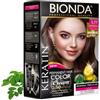 Bendida BIONDA Professional Colorazione Permanente in Crema 200ml | Confezione doppia | Cheratina e Moringa | colore ricco e lunga durata | copertura capelli bianchi 100% (5.77 cioccolata calda)
