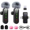 ZealSound M19 - Microfono Lavalier wireless per iPhone/Android/PC/iPad, ultra leggero, con Auto Pairing, Echo, funzione mute per registrazioni video, streaming, Vlogging, TikTok, YouTube, Podcast