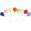 KooingTech 8 mini palloncini 1:12, in resina, per decorazioni da giardino fai da te