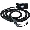Airhead Kwik Tek Guinzaglio per tavola Scrunchy SUP (AHSUP-A008) Unisex, Nero, Adulto