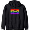 Carino coppia Gay Pride roba bandiera es Christian Ally Jesus Fish LGBTQ Gay Pride Flag Stuff Queer Felpa con Cappuccio