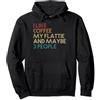 Flat Coated Retriever Apparel Co. Flat Coated Retriever Cane Dog Caffè Vintage Retro Felpa con Cappuccio