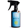 FUSL Detergente in acciaio inox, 500 ml, per casa, cucina, artigianato e gastro, detergente in acciaio inox, senza aloni, efficace contro grasso e sporco, anche per alluminio, cromo, rame - Made in