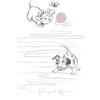 Komar Poster da parete Disney Animals Dogs and Cats Playground, dimensioni 50 x 70 cm, decorazione da parete per cameretta dei bambini