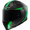 LS2 - Casco LS2 - Casco FF811 Vector II Carbon Grid Matt Fluo Verde