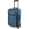 ITACA - Valigia 55x40x20 Trolley Bagaglio a Mano. Valigie per i Tuoi Viaggi in Cabina. Trolley Bagaglio a Mano. Materiale EVA Polyester Resistente e Super Leggero, Marino