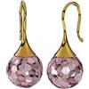 SANICO SRL BJT322 ORECCHINI CARMEN ROSA GOLD PLATED