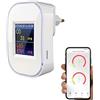 BoundlessBrothers Rilevatore di Gas e Monossido di Carbonio Wifi con Spina, Monitoraggio App, Certificazione EN50291 e EN50194, Allarme di CO, Rivelatore di Gas Combustibile per Gas Naturale LPG Metano Propano Butano