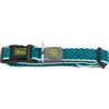 Hunter Collare Hilo Vario Basic, turchese - Tg. S-M: 30 - 43 cm di circ. del collo