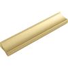 ALLES IM GRIFF Maniglia per mobili Alto LA 64 mm, larghezza 90 mm, ideale per cassetti, alluminio dorato opaco
