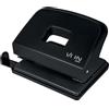 Leitz 50200095 - Perforatore, per 20 fogli, con indicazioni di formato, dimensioni compatte ideali per casa, ufficio o scuola, metallo e plastica, colore nero