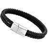 Lotus STYLE Bracciale LS2011-2/1 Men Basic Pelle 208.00 mm Uomo, Única, Pelle, Nessuna pietra preziosa