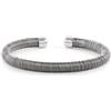 Nomination® - Bracciale Donna Nero, Collezione Essenzia, Caucciù Sintetico, Acciaio e Argento 925, Moderno, Regolabile, Elegante e Resistente, Idea Regalo, Minimal, Confezione Originale