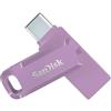 SanDisk Ultra Dual Drive Go 128GB Unità Flash (pendrive USB Type-C, per Android Smartphone, Tablet, Mac e Computer, fino a 400 MB/s, con connettori USB reversibili di Tipo C e Tipo A) Lavender