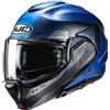 HJC Casco F100 REFF Blu Nero HJC