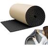 Generico Tappetino Isolante E Impermeabile, Isolante Acustico Resistente Al Fuoco, Rotolo Di Schiuma Fonoassorbente Impermeabile Per Auto, Schiuma Cellulare Isolante Fonoassorbente