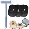 KEORHEZ 3 in 1 Pet Hair Remover Rimozione peli di animali domestici, magnete per la rimozione dei peli di animali domestici, spazzola per la rimozione dei peli di animali domestici, antistatica, per