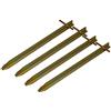 Campiro - 4 pezzi, Campiro® TT - Picchetti di ferro, profilo TT, 30 cm, per tende, tendoni, gazebo, ecc.