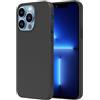 NEW'C Cover per iPhone 13 Pro Max (6,7 Pulgadas) in custodia silicone ultra sottile nero [Ultra Leggera]