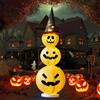 CHENBOOW Lanterna di Zucca di Halloween Decorazioni 115 CM, Luce Zucca, Decorazione Illuminata con LED per Carnevale e Feste a Tema