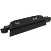 VHEUHZ Pulsanti volante auto Opzione Decorazione Pulsante Cover Trim Compatibile con VW Golf 7 MK7 B8 (Tasto opzione)