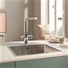 Grohe Blue Pure Minta rubinetto da cucina, estraibile, orientabile, 30590000, Blue Pure Minta cromo [Rubinetteria da Cucina > Rubinetti da Cucina]