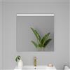evineo ineo5 evo specchio illuminato La: 80 cm, con illuminazione, superiore, BEA073MI, ineo5 evo [Specchi > Specchi]